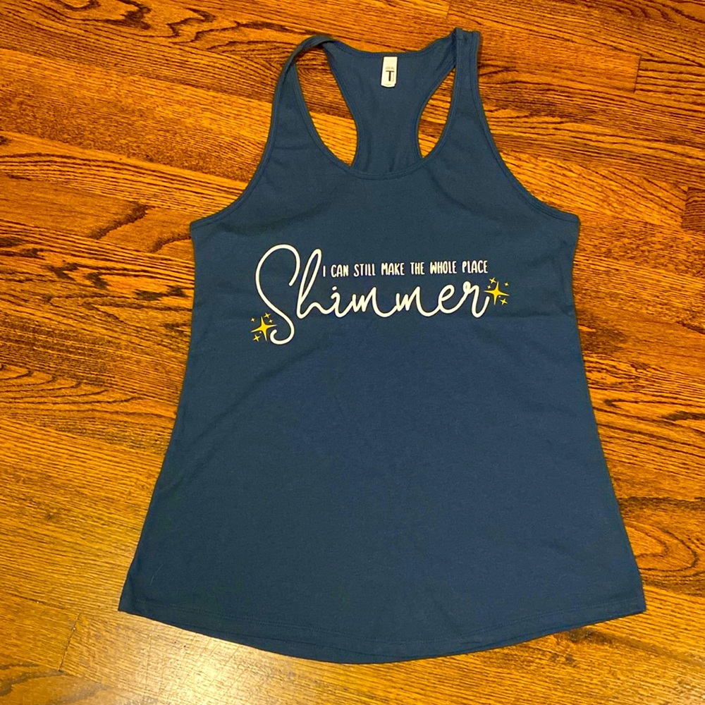 Taylor Swift Midnights Bejeweled Lyric Tank Top New